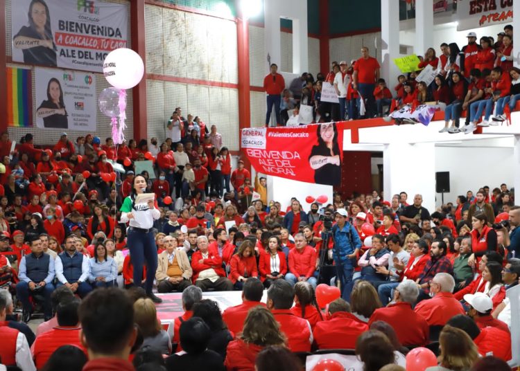 Llama Alejandra Del Moral Al Priismo A Caminar Cada Calle Con Amor Por