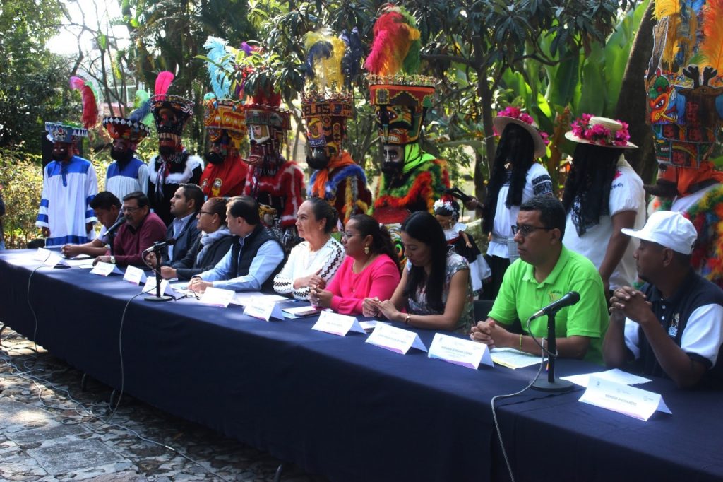Comité de organización de los Carnavales 2020 en Morelos reunidos.