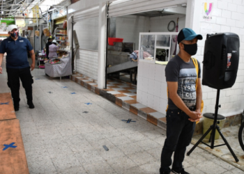Neza refuerza medidas sanitarias en mercados