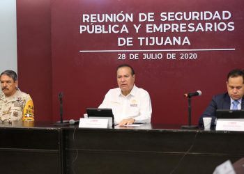 AUTORIDADES DE LOS TRES NIVELES PRESENTAN AVANCES EN MATERIA DE SEGURIDAD EN  TIJUANA