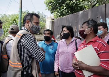 Edil Antonio Villalobos Adán inaugura obras en Chamilpa