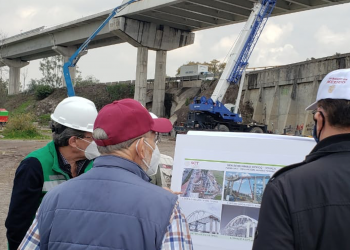 Nuevo titular de la SCT supervisa obras del Tren México-Toluca