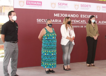 Donan pintura a la SEP de Tijuana para mejorar escuelas
