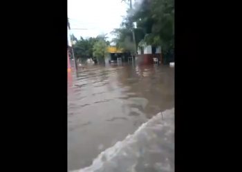 Inundaciones en Jucitan de Zaragoza por la Tormenta tropical Marco
