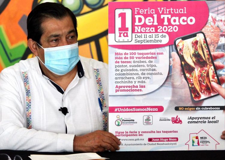 Anuncia Juan Hugo de la Rosa feria virtual del taco