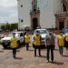 Llegan a la piedad los guardianes de la salud