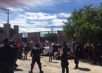 Policía Municipal de Copandaro dispersa fiesta religiosa