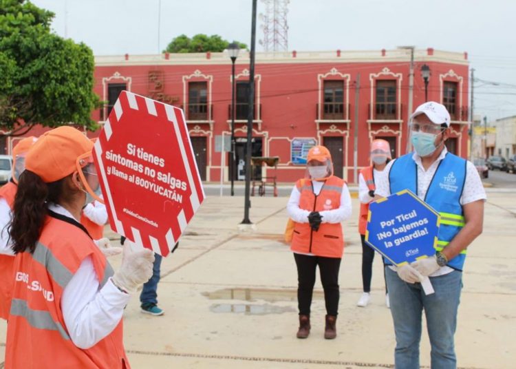 Ticul se une a los amigos de la Salud