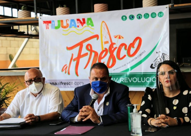 Gobierno apoya reactivación económica con evento Tijuana al fresco