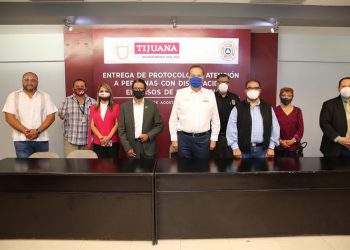 Ayuntamiento de Tijuana presenta protocolo de atención para personas discapacitadas en casos de emergencia