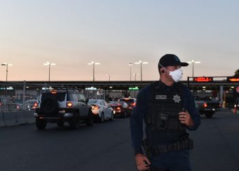 Operativo en garitas internacionales