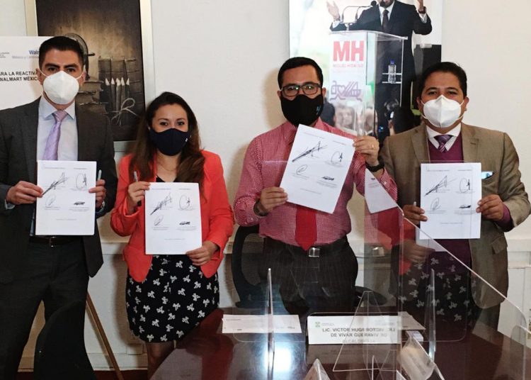 Alcaldía Miguel Hidalgo firma acuerdo con Walmart