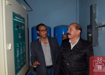 Armando Quintero entrega obras de bombeo en unidad habitacional Barrio Santiago