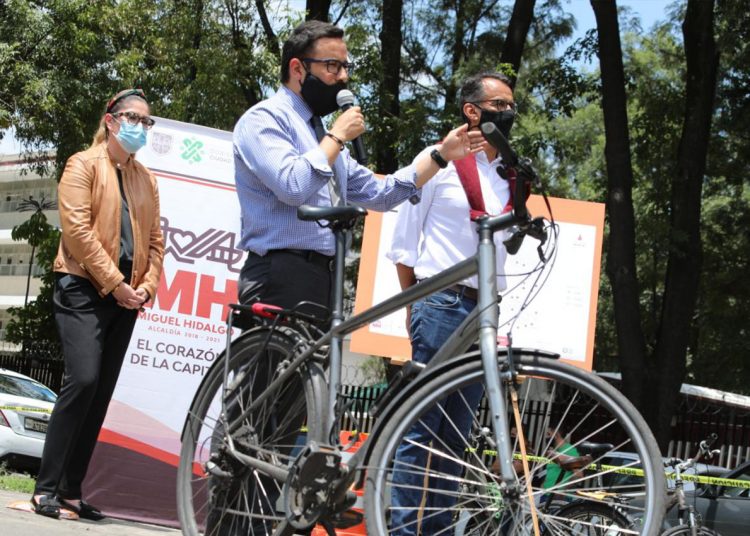 Presenta AMH proyecto de ciclovía en el casco de Santo Tomás