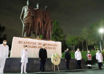 Realiza Ecatepec Homenaje a fallecidos por COVID-19