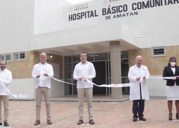 Inauguran en amatan hospital básico comunitario