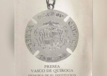 En Pátzcuaro entregarán presea Vasco de Quiroga a Sector Salud