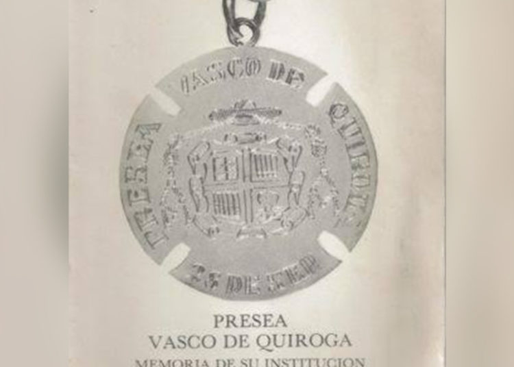 En Pátzcuaro entregarán presea Vasco de Quiroga a Sector Salud