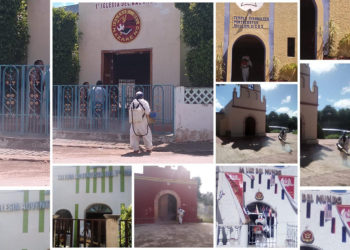 Inicia en tucul sanitización de recintos religiosos