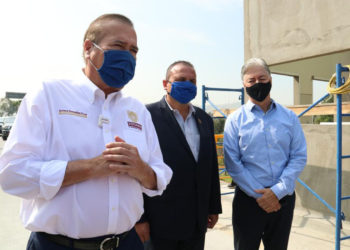 Tijuana reubica la caseta de la garita San Ysidro