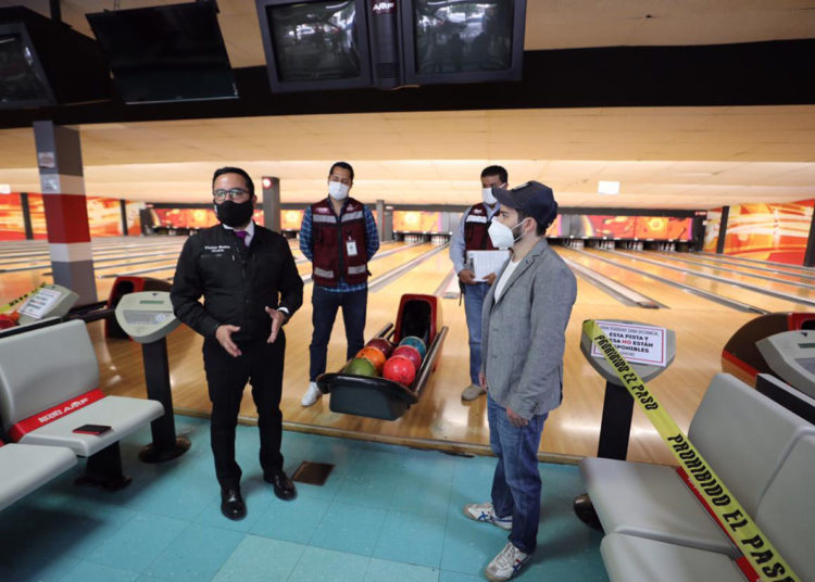 Alcaldía Miguel Hidalgo supervisa medidas sanitarias en boliches
