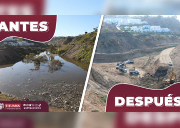 Ayuntamiento de Tijuana limpia Cañón del matadero