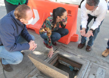 Santiago Taboada muestra red hidráulica