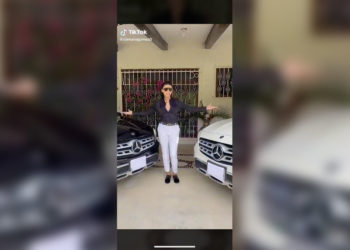 Damara Gómez regidora de Minatitlán presume lujos en TikTok