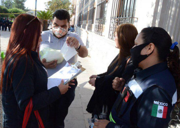 Municipio de Durango supervisa el uso de cubreboca
