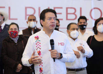 Mario Delgado pide que en su partido se lleve a cabo el amor y la fraternidad