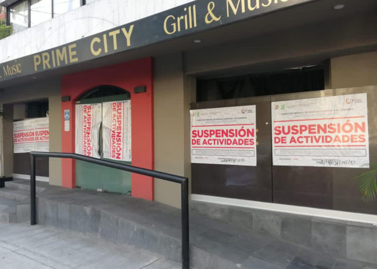Alcaldía Benito Juárez suspende bar Prime city