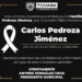 Lamenta Arturo González el fallecimiento del Director de Gobierno Municipal