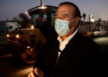 Arturo Gonzalez, supervisa obras en playas de tijuana