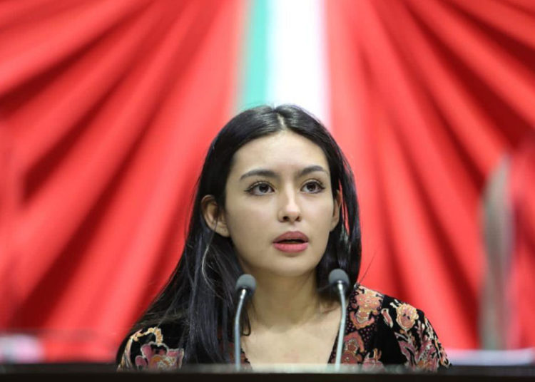 La Diputada Frida Esparza pido no se criminalicen las manifestaciones en la CNDH de feministas