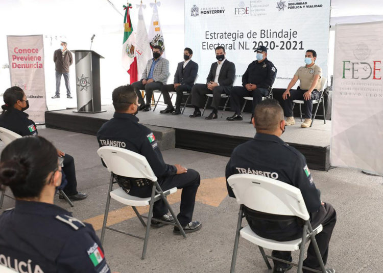 El municipio de Monterrey y la FEDE inician capacitación para "Blindaje Electoral"