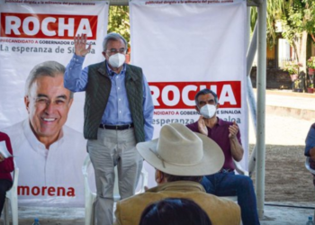 Rubén Rocha, candidato de Morena a Sinaloa, se vuelve a contagiar de Covid