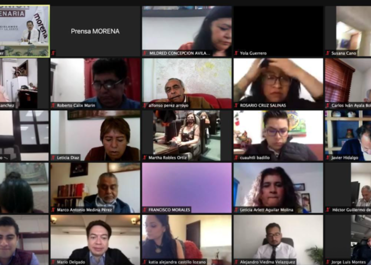 Delgado invita a legisladores de Morena a seguir trabajando por la 4T