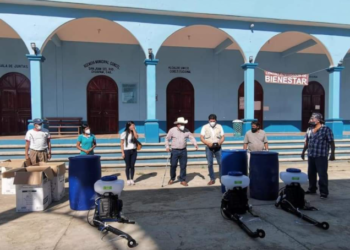 Brigada atiende brote de Covid en San Juan del Río, Oaxaca
