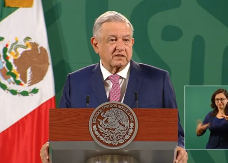 López Obrador encabeza conferencia mañanera, tras Covid