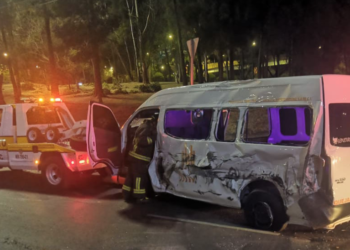 Choque con pipa deja seis heridos en la alcaldía Miguel Hidalgo