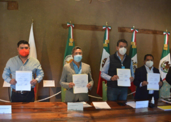 Municipios de Michoacán firman convenio en pro del medio ambiente