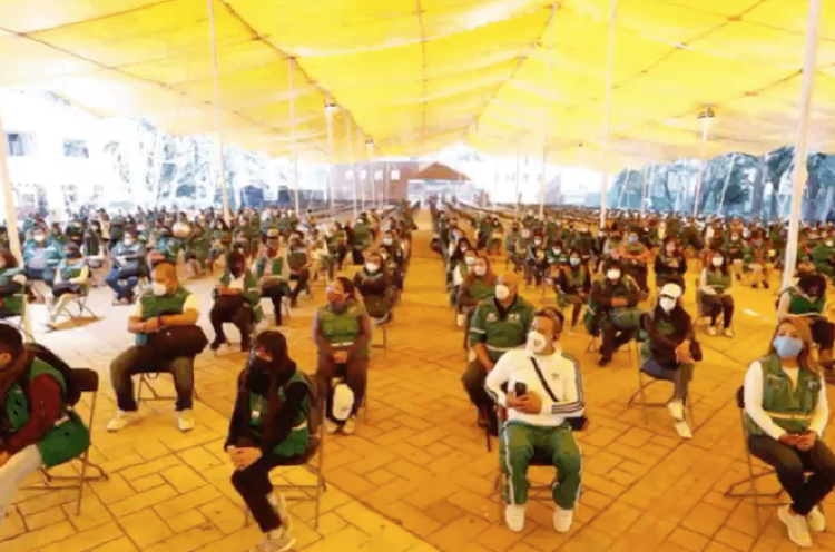 Inicia vacunación a adultos mayores en Iztacalco, Tláhuac y Xochimilco