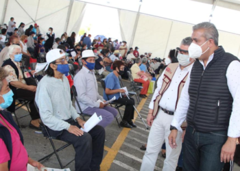 Ecatepec llega a 53 mil 500 adultos mayores vacunados contra el covid-19
