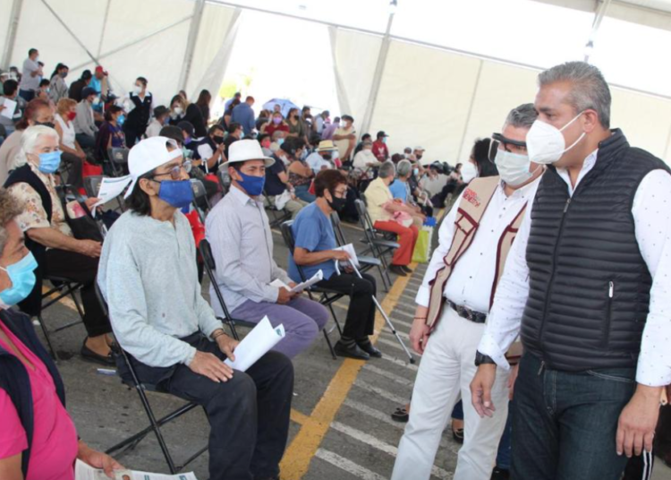 Ecatepec llega a 53 mil 500 adultos mayores vacunados contra el covid-19