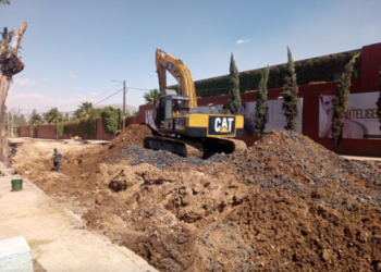 La Paz construye red de alcantarillado pluvial para evitar inundaciones