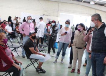 Ecatepec llega a 74 mil 52 adultos mayores vacunados