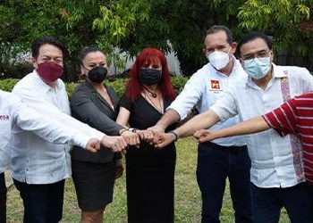 Visita de Mario Delgado a Campeche reactiva alianza con el PT