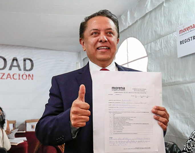 Amílcar Sandoval se baja de la contienda de Morena en Guerrero