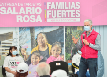 Salario rosa, apoyo importante para las familias mexiquenses durante la pandemia