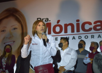 Mónica Rangel arranca campaña por gubernatura en San Luis Potosí